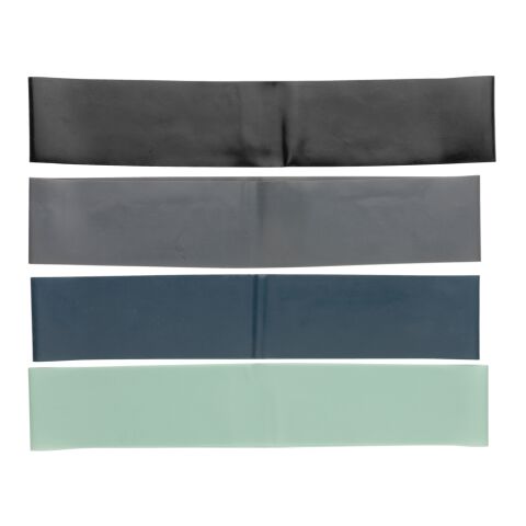 4pc elastic fitness bands in pouch black | No Branding | not available | not available