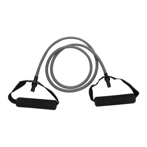 Fitness heavy resistance tube in pouch anthracite-black | No Branding | not available | not available