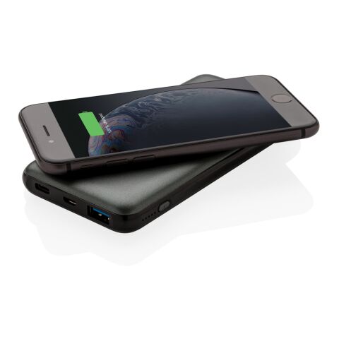 10.000 mAh Fast Charging 10W Wireless Powerbank with PD grey | No Branding | not available | not available