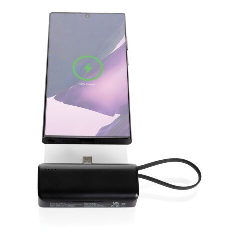 Powerlink RCS rplastic 3000 mah powerbank USB C connector black | No Branding | not available | not available
