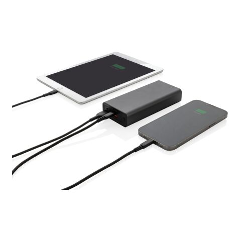 Terra RCS recycled 20W aluminum powerbank 20.000 mAh grey | No Branding | not available | not available