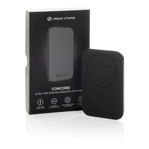 Urban Vitamin Concord RCS Ultra thin 3000mAh powerbank black | No Branding | not available | not available