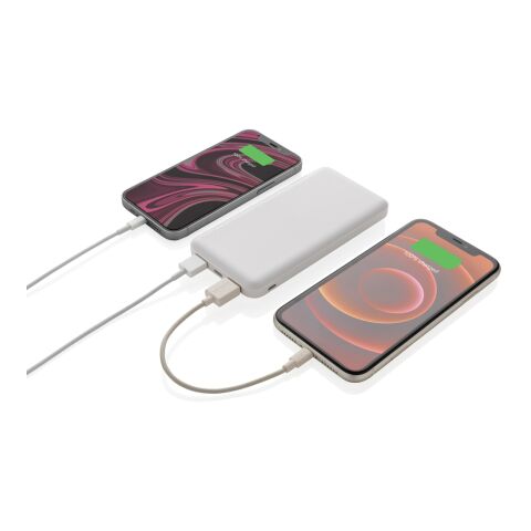 High Density 10.000 mAh Pocket Powerbank White | No Branding | not available | not available