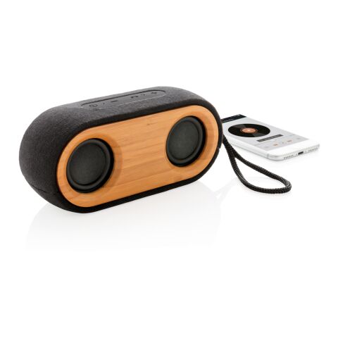 Bamboo X double speaker black-brown | No Branding | not available | not available