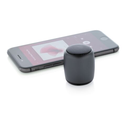 Mini aluminium wireless speaker anthracite | No Branding | not available | not available