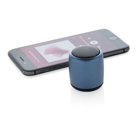 Mini aluminium wireless speaker blue | No Branding | not available | not available