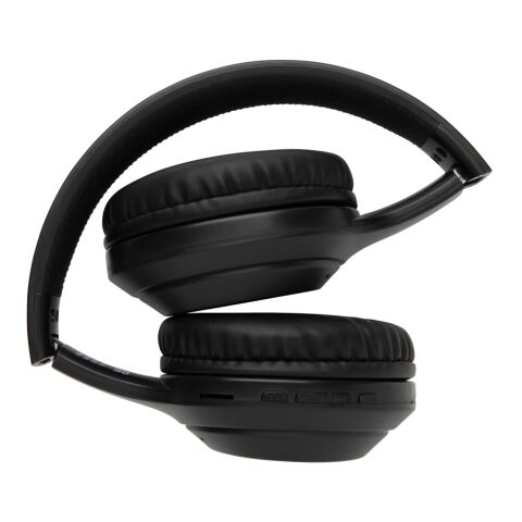 RCS standard recycled plastic headphone black | No Branding | not available | not available