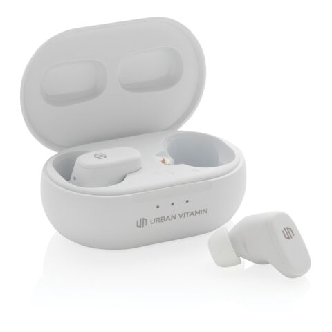 Urban Vitamin Gilroy hybrid ANC and ENC earbuds white | No Branding | not available | not available