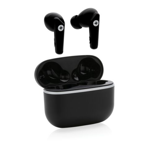 RCS recycled plastic Swiss Peak TWS earbuds 2.0 black | No Branding | not available | not available