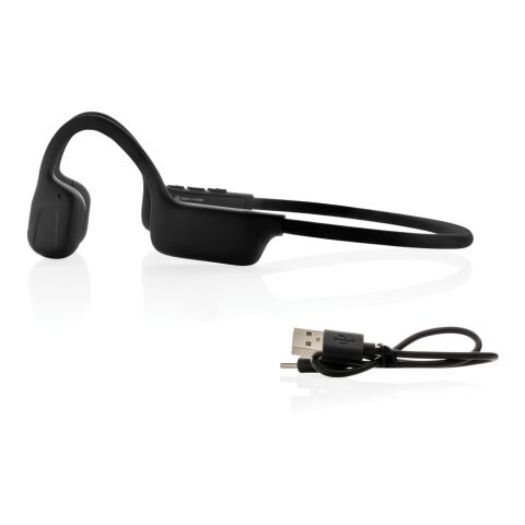 Urban Vitamin Glendale RCS rplastic air conductive headphone black | No Branding | not available | not available