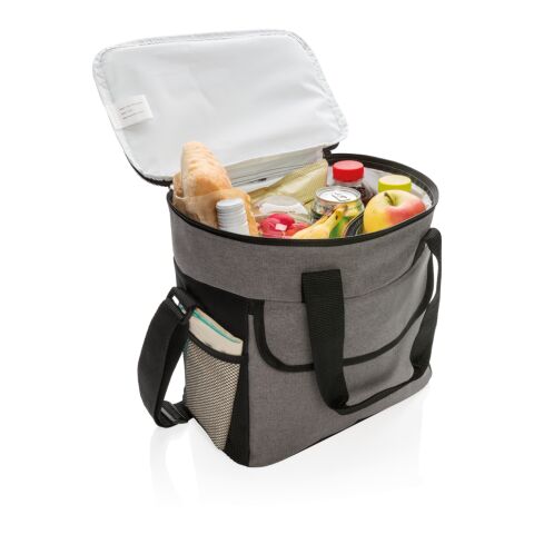 Large basic cooler bag grey-black | No Branding | not available | not available | not available