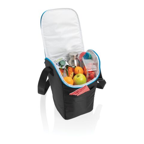 Explorer portable outdoor cooler bag black-blue | No Branding | not available | not available