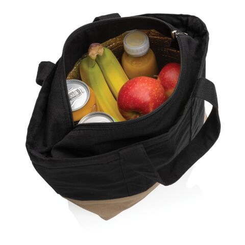 Impact Aware™ 285 gsm rcanvas cooler bag undyed black | No Branding | not available | not available