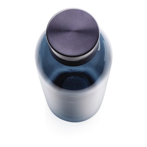 Leakproof water bottle with metallic lid blue | No Branding | not available | not available