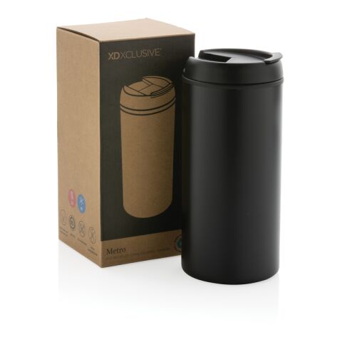 Metro RCS Recycled stainless steel tumbler black | No Branding | not available | not available