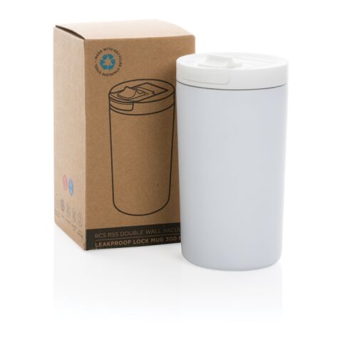 RCS RSS Double wall vacuum leakproof lock mug White | No Branding | not available | not available