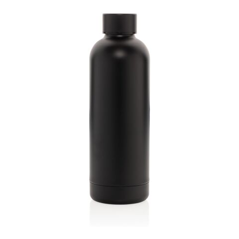Impact stainless steel double wall vacuum bottle black | No Branding | not available | not available