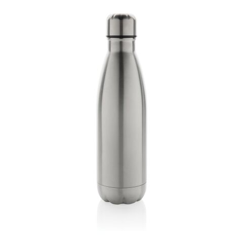 Eureka RCS certified recycled stainless steel water bottle silver | No Branding | not available | not available