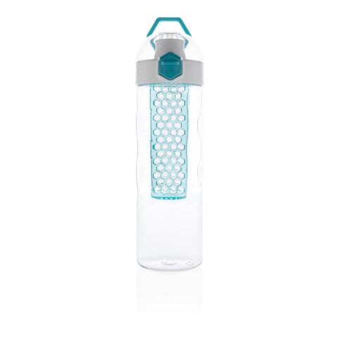 Honeycomb lockable leak proof infuser bottle turquoise | No Branding | not available | not available
