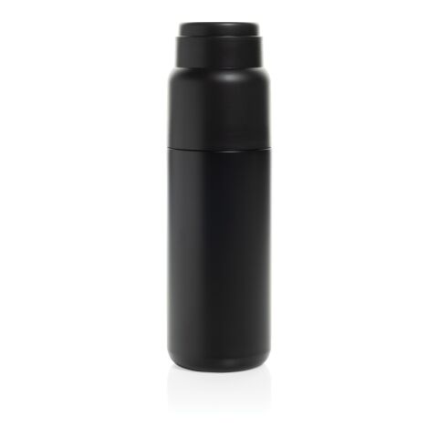 Thermocup RCS recycled vacuum flask with cup 500ml black