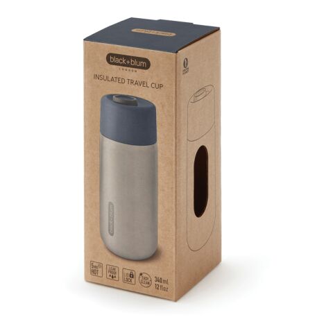 Black+Blum Insulated Leakproof Travel Cup Stainless Steel grey | No Branding | not available | not available