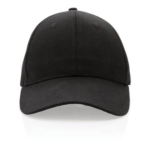 Impact 6 panel 280gr Recycled cotton cap with AWARE™ tracer black | No Branding | not available | not available | not available