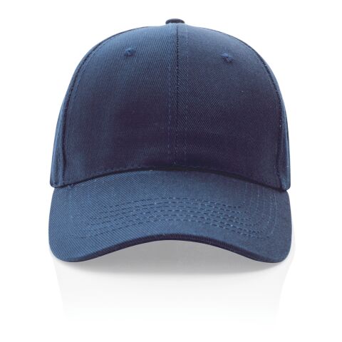 Impact 6 panel 280gr Recycled cotton cap with AWARE™ tracer navy | No Branding | not available | not available | not available