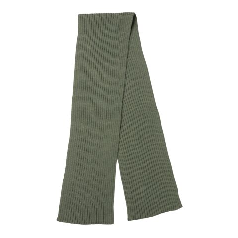 Impact AWARE™ Polylana® knitted scarf 180 x 25cm green | No Branding | not available | not available | not available