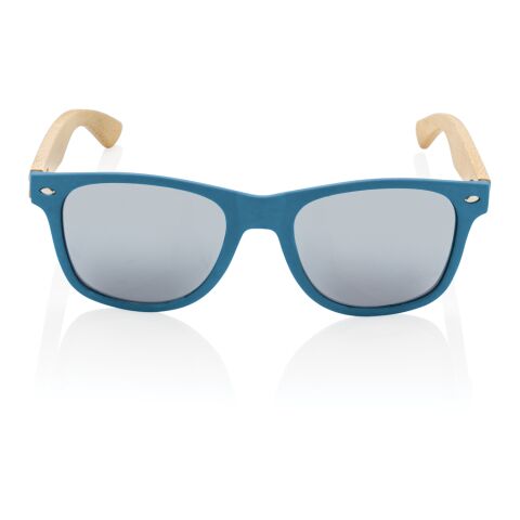 FSC® Bamboo and RCS recycled plastic sunglasses blue | No Branding | not available | not available