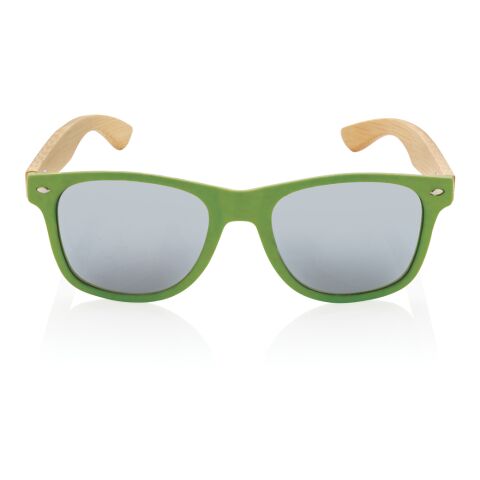 FSC® Bamboo and RCS recycled plastic sunglasses green | No Branding | not available | not available