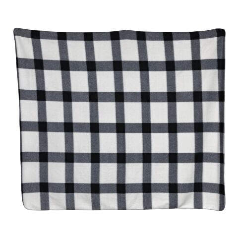 Soft plaid fleece blanket White | No Branding | not available | not available | not available