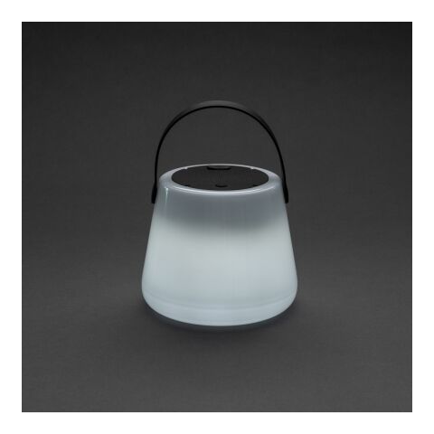 SolarGlow RCS recycled plastic USB-rechargble outdoor light White | No Branding | not available | not available