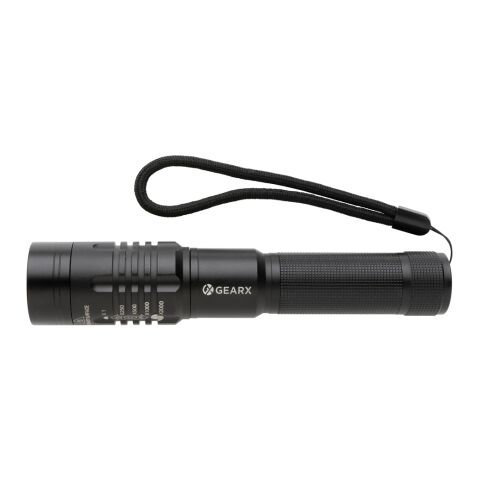 Gear X USB re-chargeable torch black | No Branding | not available | not available