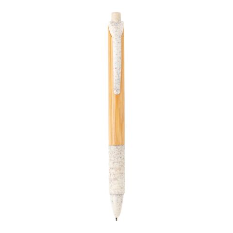 Bamboo &amp; wheat straw pen white | No Branding | not available | not available
