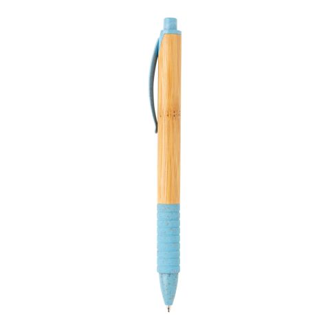 Bamboo &amp; wheat straw pen blue | No Branding | not available | not available