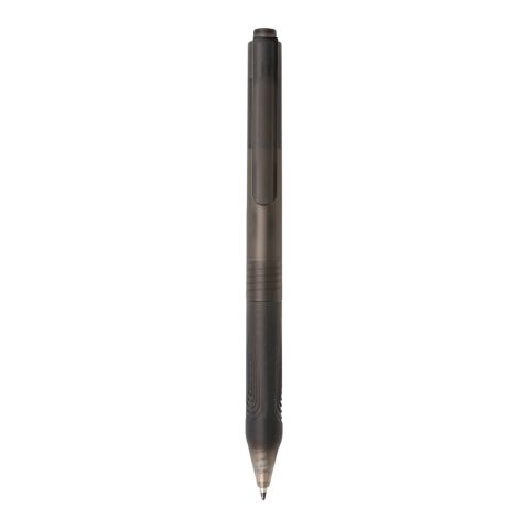 X9 frosted pen with silicone grip black | No Branding | not available | not available
