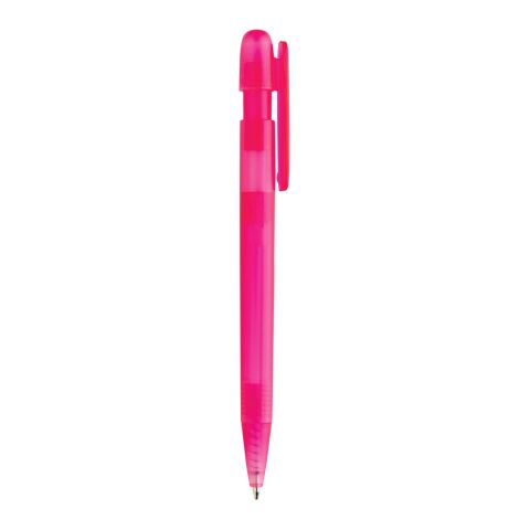 Devin GRS certified RABS pen transparent pink | No Branding | not available | not available