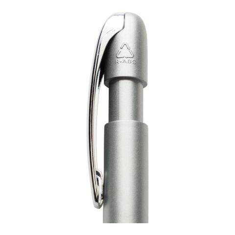 Glide GRS certified R-ABS Metal Clip Pen grey | No Branding | not available | not available