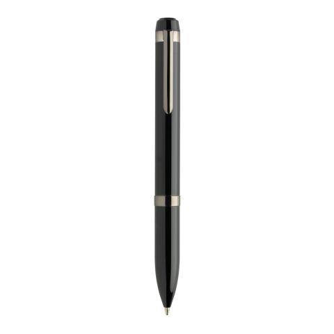 Swiss peak OSLO recycled stainless steel deluxe pen black
