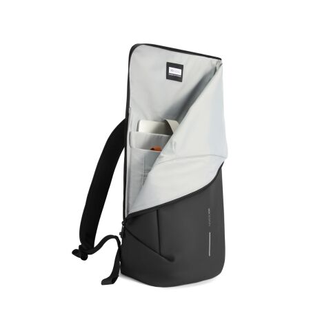 Urban Water Resistant Flap-top Backpack black-grey | No Branding | not available | not available