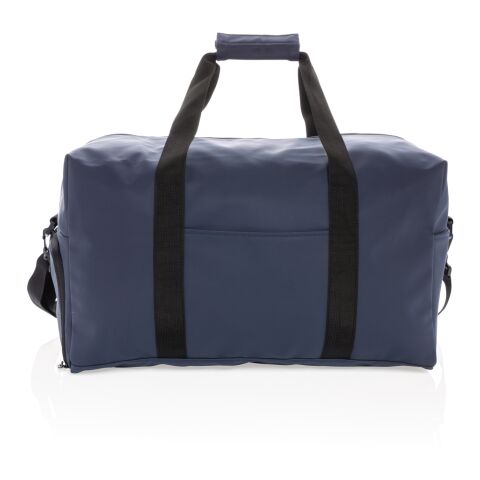 Smooth PU weekend duffle blue | No Branding | not available | not available | not available