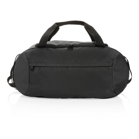 Impact AWARE™ RPET modern sports duffle black | No Branding | not available | not available | not available