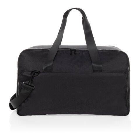 Swiss Peak Aware™ RPET 15.6 inch laptop weekend bag black | No Branding | not available | not available | not available