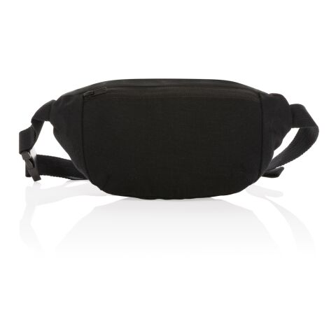 Impact AWARE™ 285gsm rcanvas hip bag undyed black | No Branding | not available | not available
