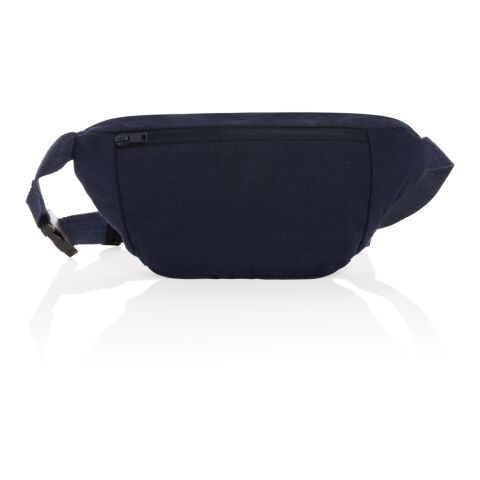 Impact AWARE™ 285gsm rcanvas hip bag undyed navy | No Branding | not available | not available