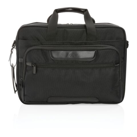 Swiss Peak AWARE™ RPET Voyager 15.6&quot; laptop bag black | No Branding | not available | not available | not available
