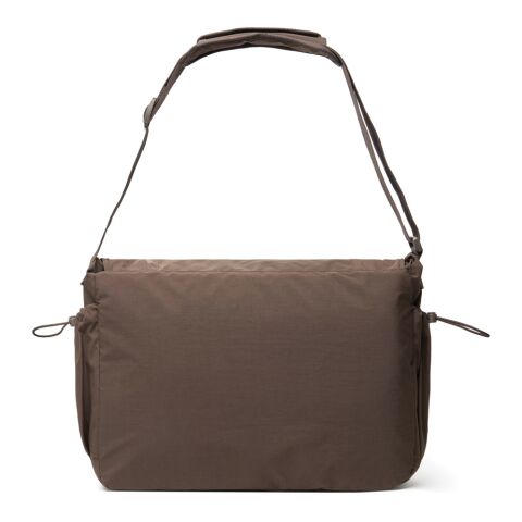 KENTO URBAN RCS recycled nylon 15.6 inch Messenger brown | No Branding | not available | not available | not available