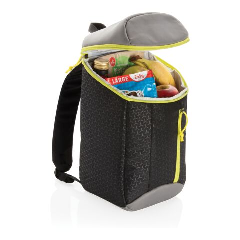 Hiking cooler backpack 10L black-lime | No Branding | not available | not available | not available