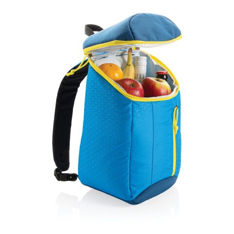 Hiking cooler backpack 10L blue-yellow | No Branding | not available | not available | not available