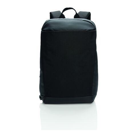 Madrid anti-theft RFID USB laptop backpack PVC free black-black | No Branding | not available | not available